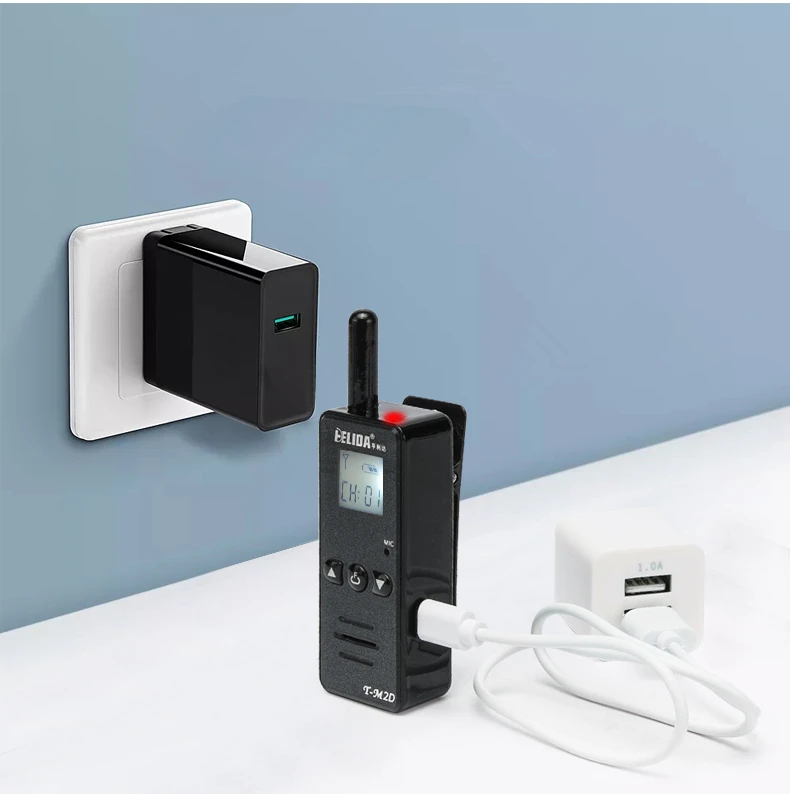 Mini Two Way Radio Frequency Machine Korea Walkie Talkie 400-520MHZ Ham Radio Walkie Talkie