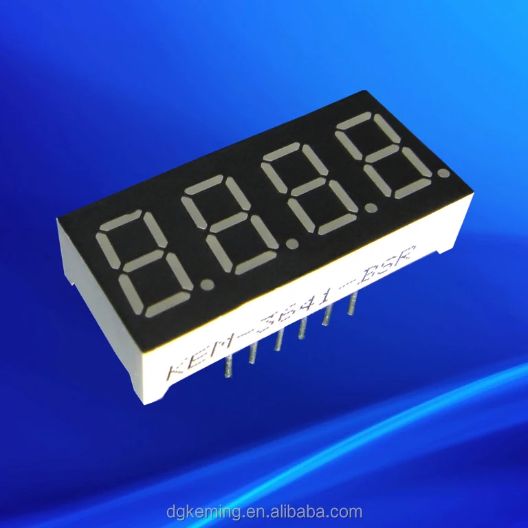 Adjustable Brightness Red LED Digital Display Module With 4-Digit 7-Segments For Singlechip Microcomputer Control, Suitable For DIY Projects And Electronic Enthusiasts - View #5