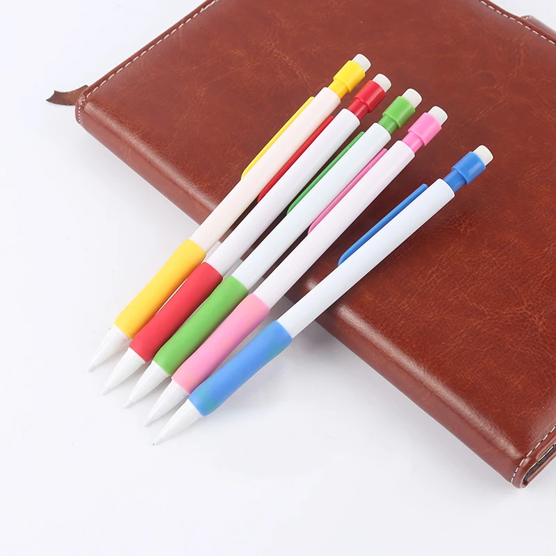 
 hot selling eco friendly  plastic 0.7mm mechanical pencil logo for business gift pen click automatIc pencils manufacturer NO.650  