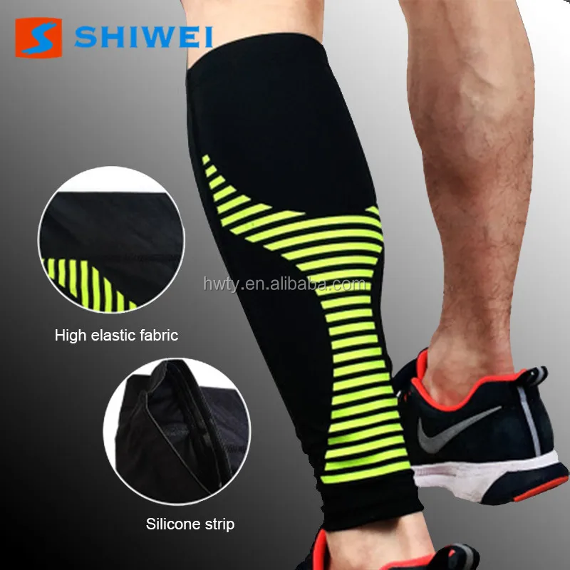 Colorful Sport Compression Leg Calf Support Sleeve