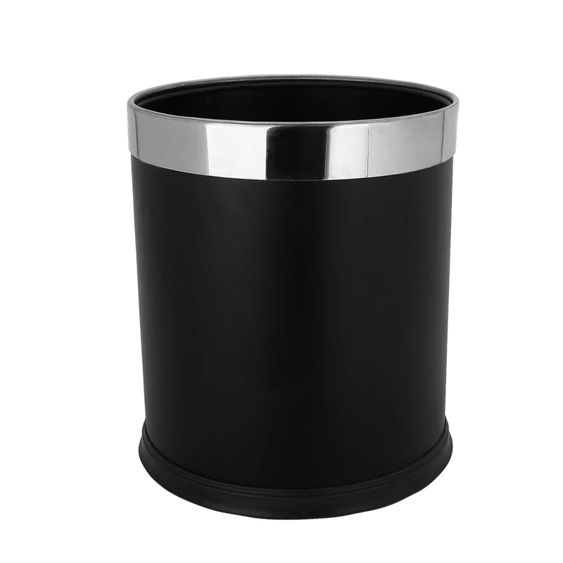 
 Мусорный бак из нержавеющей стали для ванной комнаты отеля мусора мусорное ведро отходов, металлическая корзина  