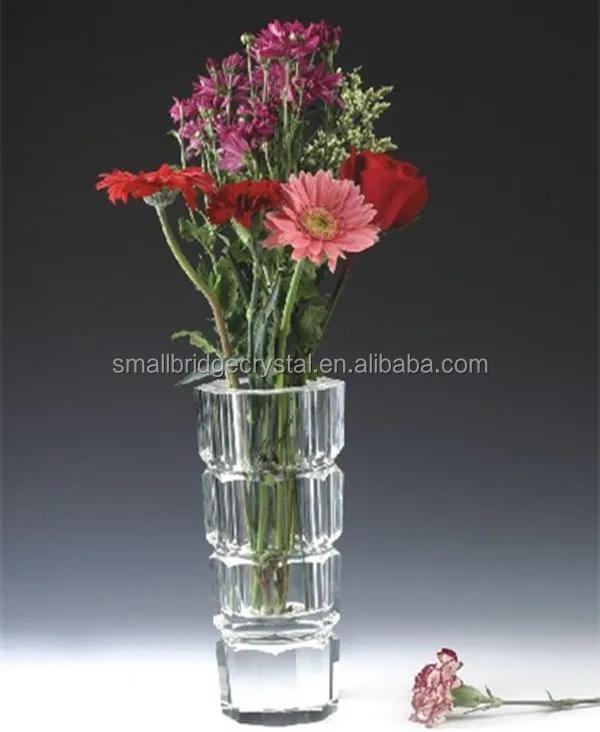 Morden crystal flower vase