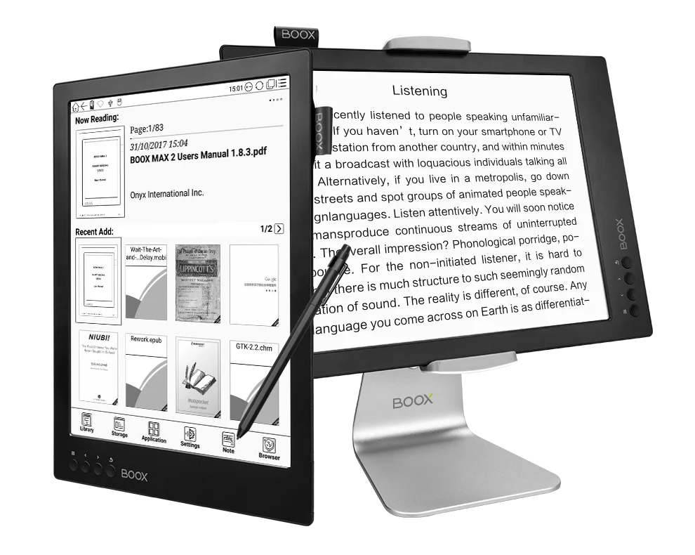 BOOX MAX2 電子書籍リーダー13.3インチ(~A4) 電子書籍リーダー本体 BOOX MAX2 BOOX Max Lumi2の実機レビュー