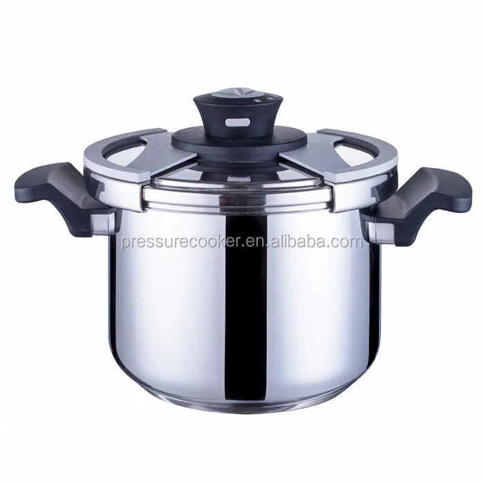 2021 Newest Design Disassembled Lid Pressure Cooker 304 with CE & GS Certificate