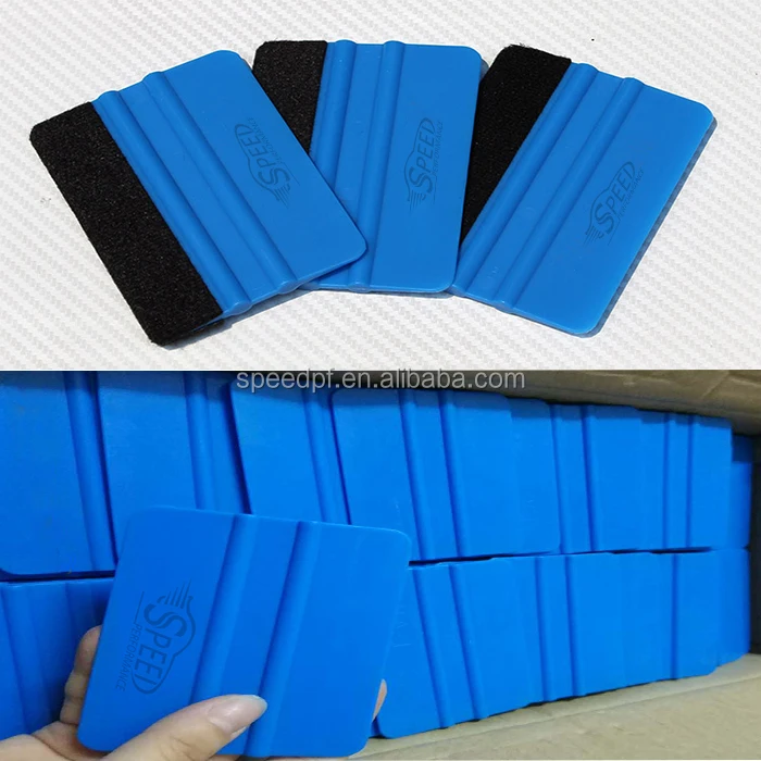 Car Wrap Squeegee with Soft Suede Felt Cutting Tools