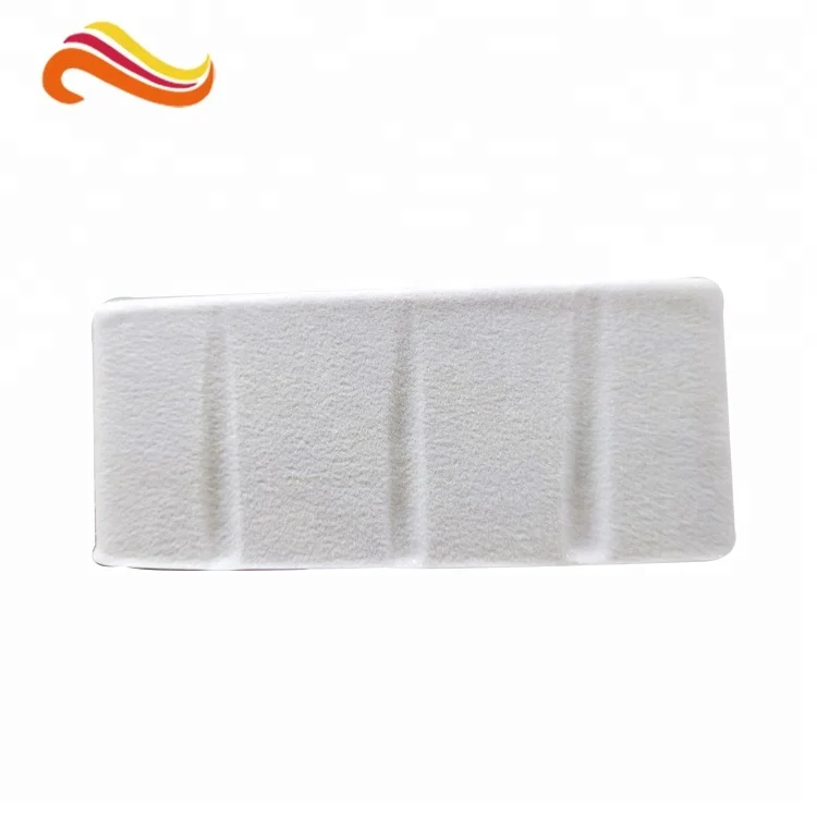 OEM, изготовленный на заказ пластиковый ПВХ белый блистерный лоток с бархатной пластиковой косметической упаковкой