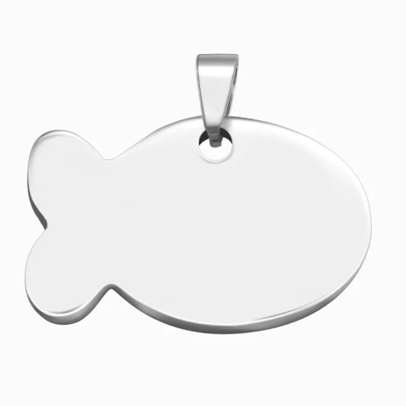 fish dog tag