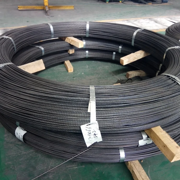 4.8mm 5mm 7mm 1670mpa Spiral Ribs Prestressed Concrete Pc Steel Wire Buy Factory Low Price