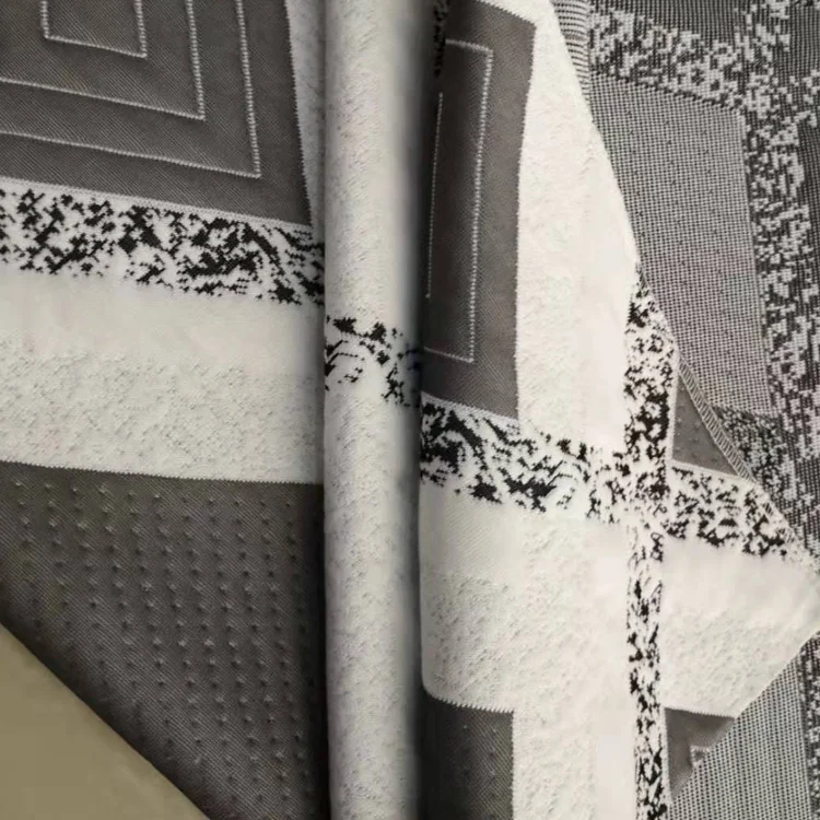 Матрас вискоза/полиэстер ткань водонепроницаемый жаккардовая ткань с добавлением полиэстера/хлопчатобумажная ткань, тянущаяся в 4 направлениях, матрасная ткань из полиэфирного волокна