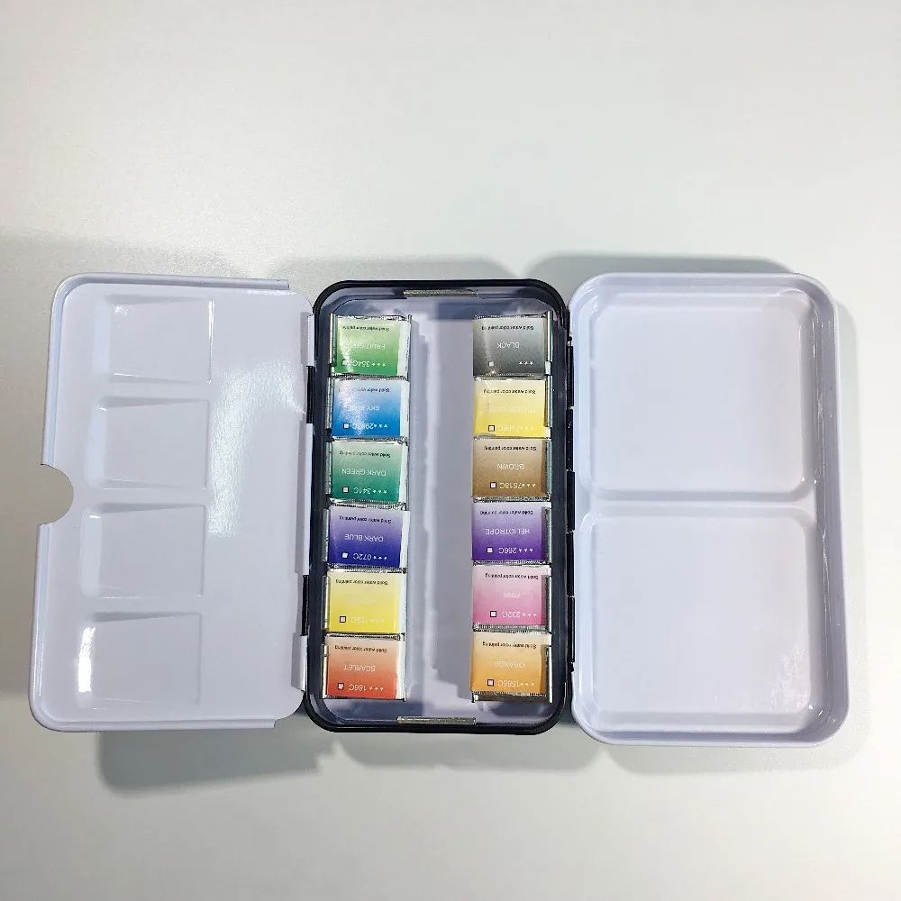 Baoke 24 colors gouache paint set wholesale gouache paint painting pen tube 12ml gouache paint artist bulk cheap WP802-24