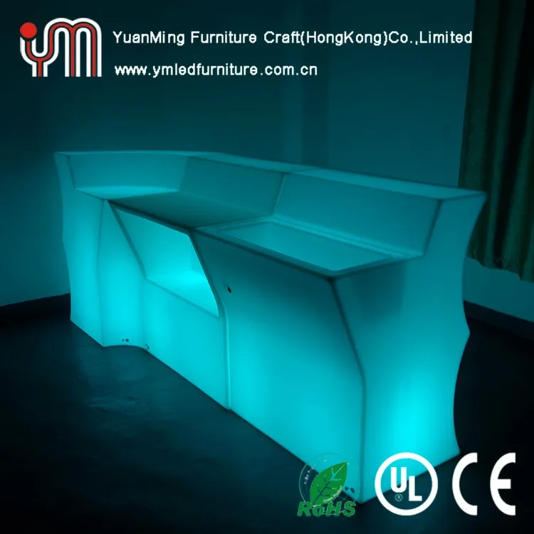 Современная перезаряжаемая барная стойка с подсветкой