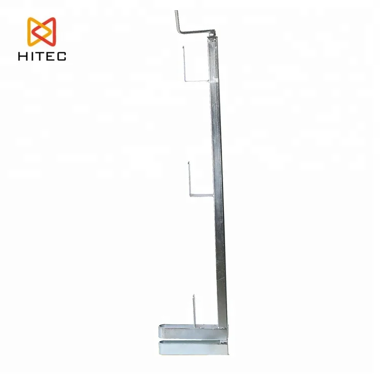 Scaffolding Parts Used Second Hand square Tube Adjustable Steel Guardrail Post Handrail for Sale
