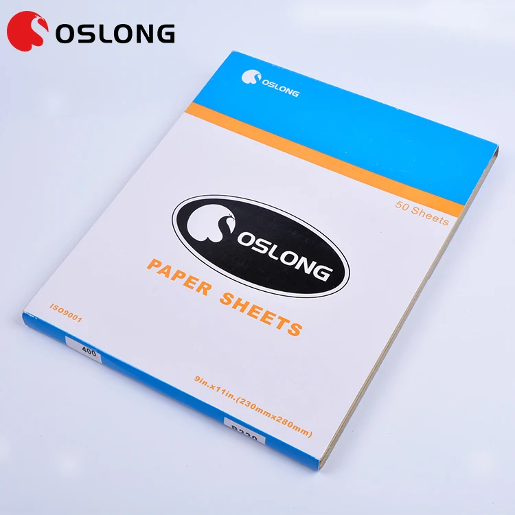 Good Quality and Low Price Silicon Carbide Waterproof Sandpaper Sheet