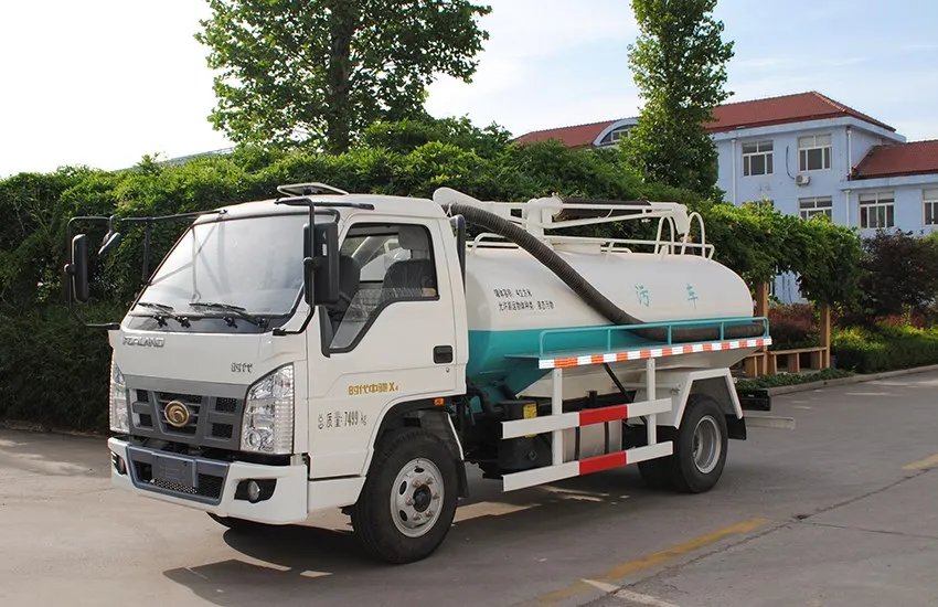 
2018 Высококачественный Грузовик для канализации Ruvii 4x2 с фекальным всасыванием 