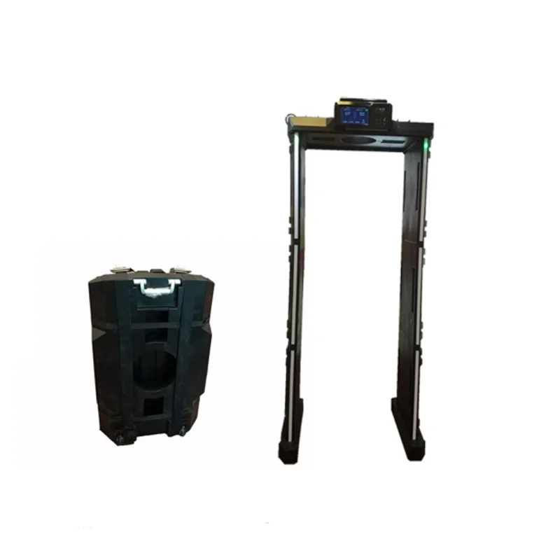 Secuera 33 Scanning Zone IP65 Security Scanner Door Frame Full Body Walk Through Metal Detector Price