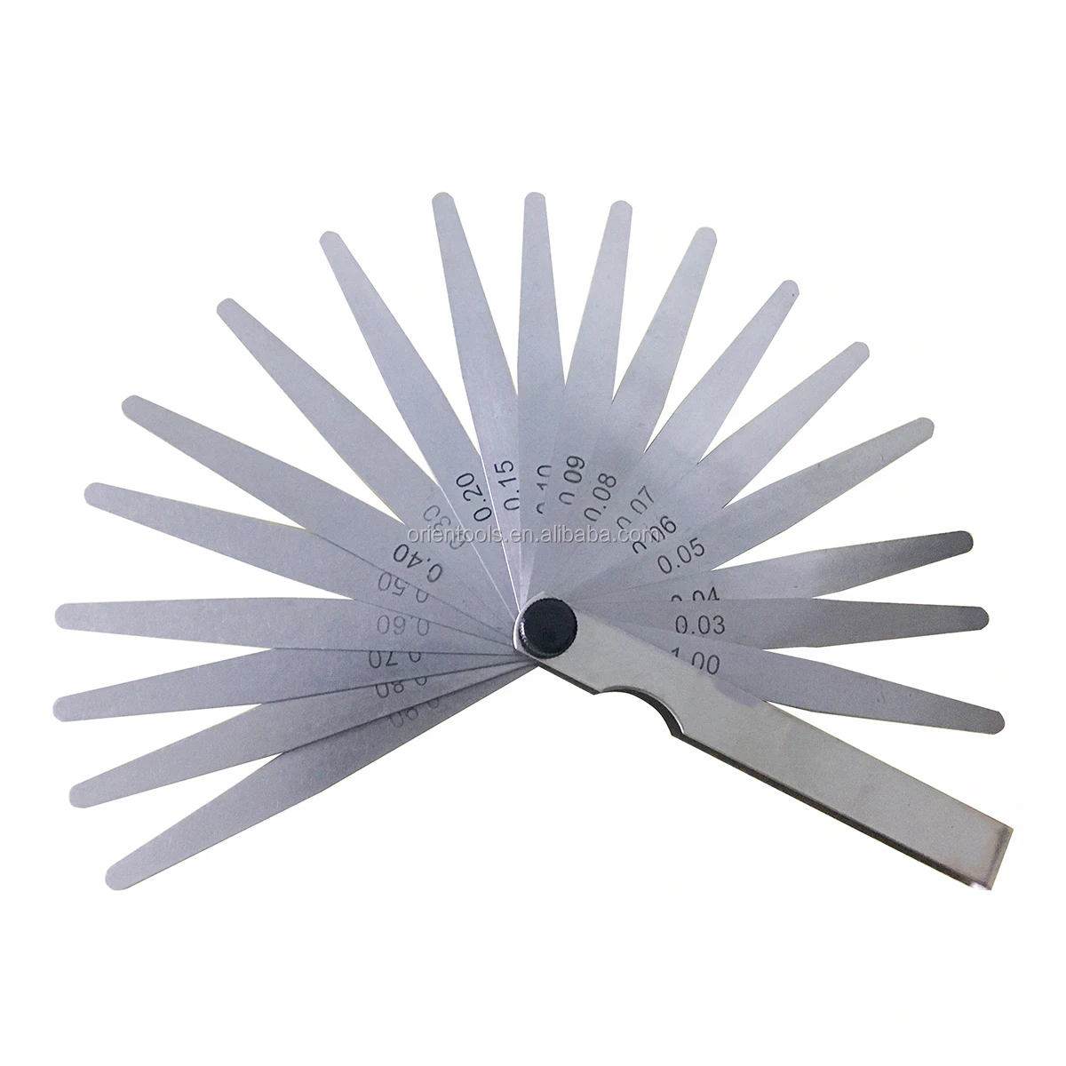 32 Blades Steel Feeler Gauge Measurement Tool for Measuring Gap Width