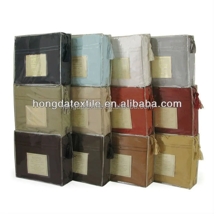 Sábanas de algodón egipcio 1800 hilos, venta al por mayor|