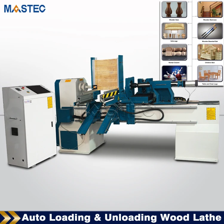 4 Axis Cnc Wood Lathe Machine for Wood Engraving