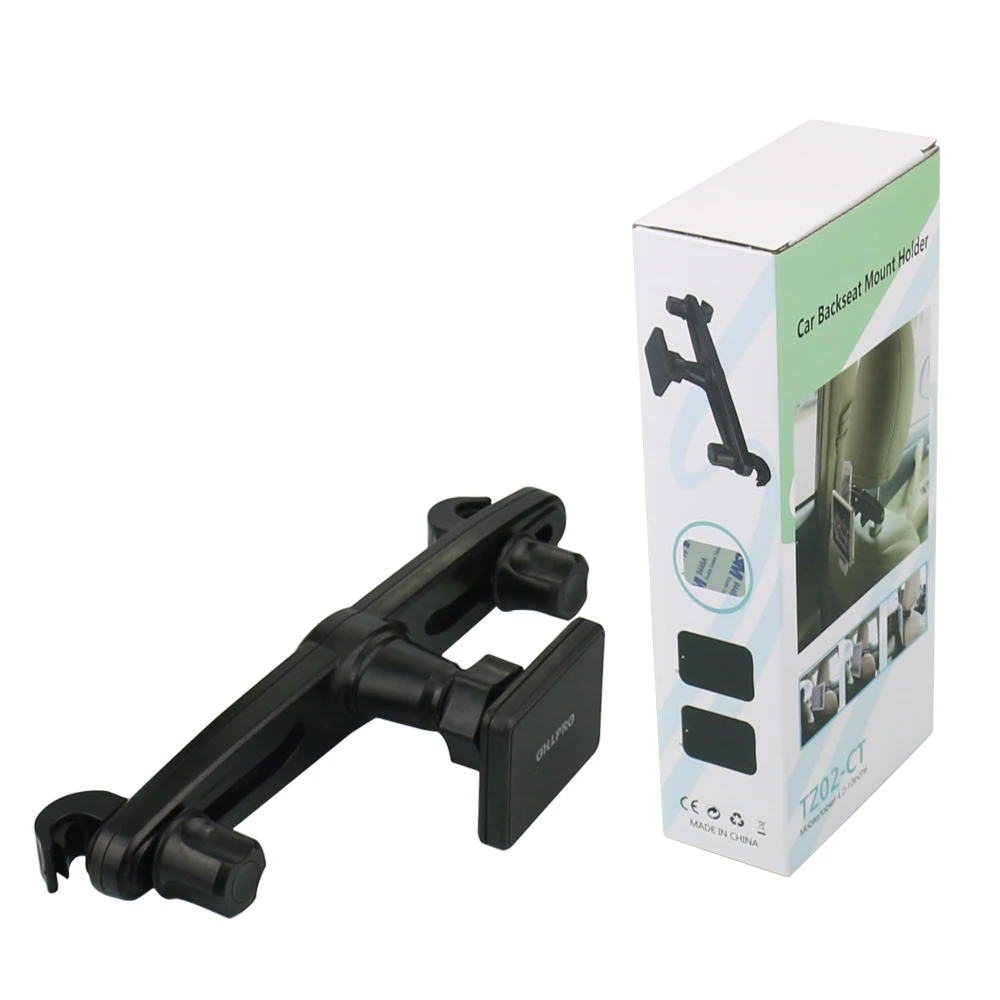 Магнитный держатель TZ02 + для планшета с крючком, автомобильный держатель для планшета, с креплением на заднее сиденье, для ipad