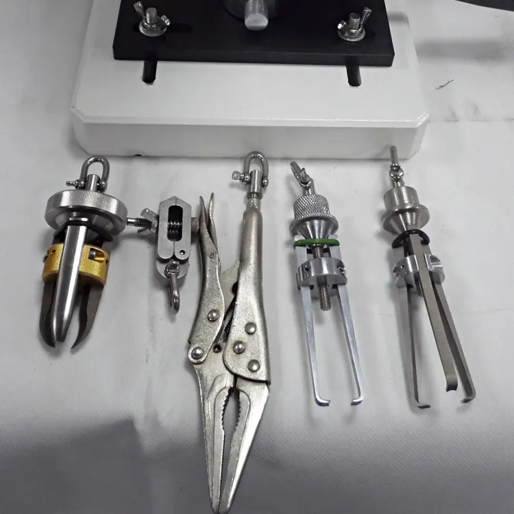 Snap Button Pull Test Machine Clothing Buttons Tensile Strength Test