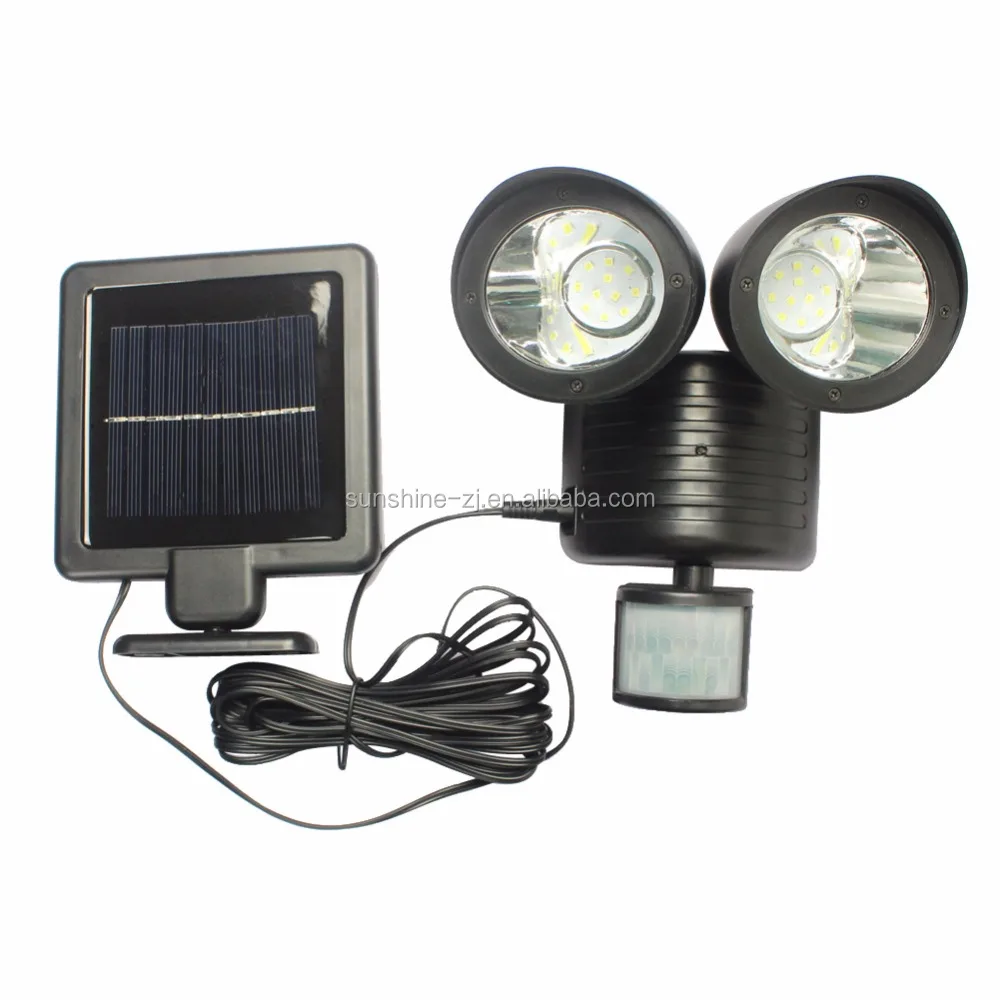 led twin security light