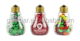 La bottiglia a forma di lampadina finta artificiale trasparente creativa può produrre decorazioni per feste con bottiglia di succo di tazza di bevanda leggera  15