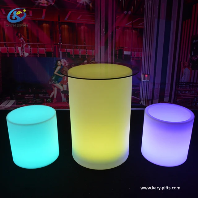 Light Up Pillar LED Mood Lamp with Remote - Multi Color