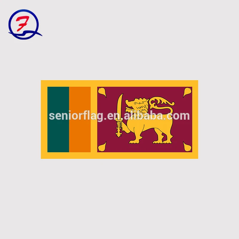 Custom national flag of Sri Lanka country flags