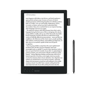 BOOX Max2 World FirstデュアルモードEinkディスプレイ & 電子ブック