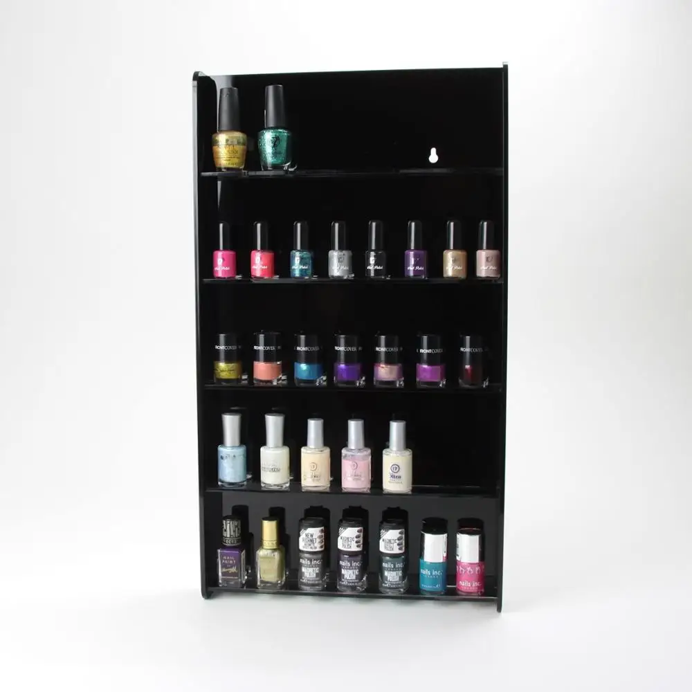 Shellac Racks Alibaba.com: Wall mounted acrylic nail polish display stand, holds ...