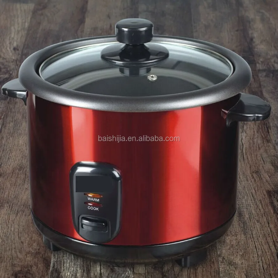 Electric Rice Cooker - Non-Stick Removable Bowl, Keep Warm Function 1.0L to  1.8L