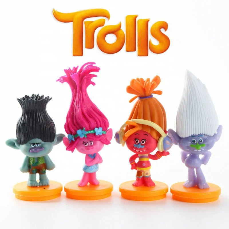 trolls action figure set