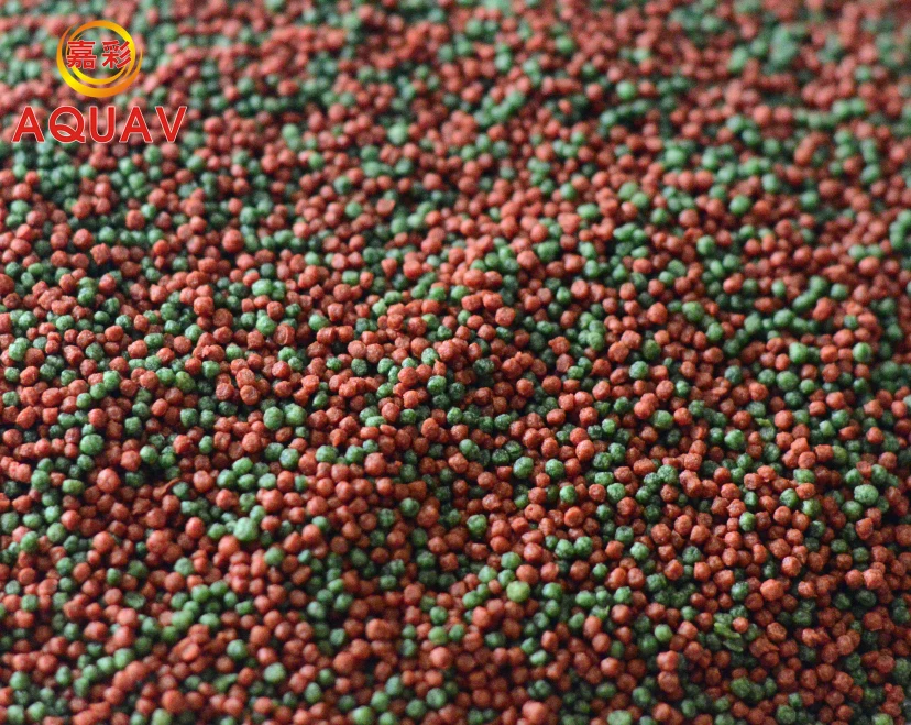 AquaV Supports Customized High Nutrition and High Protein Premium Goldfish Pellets for Fish
