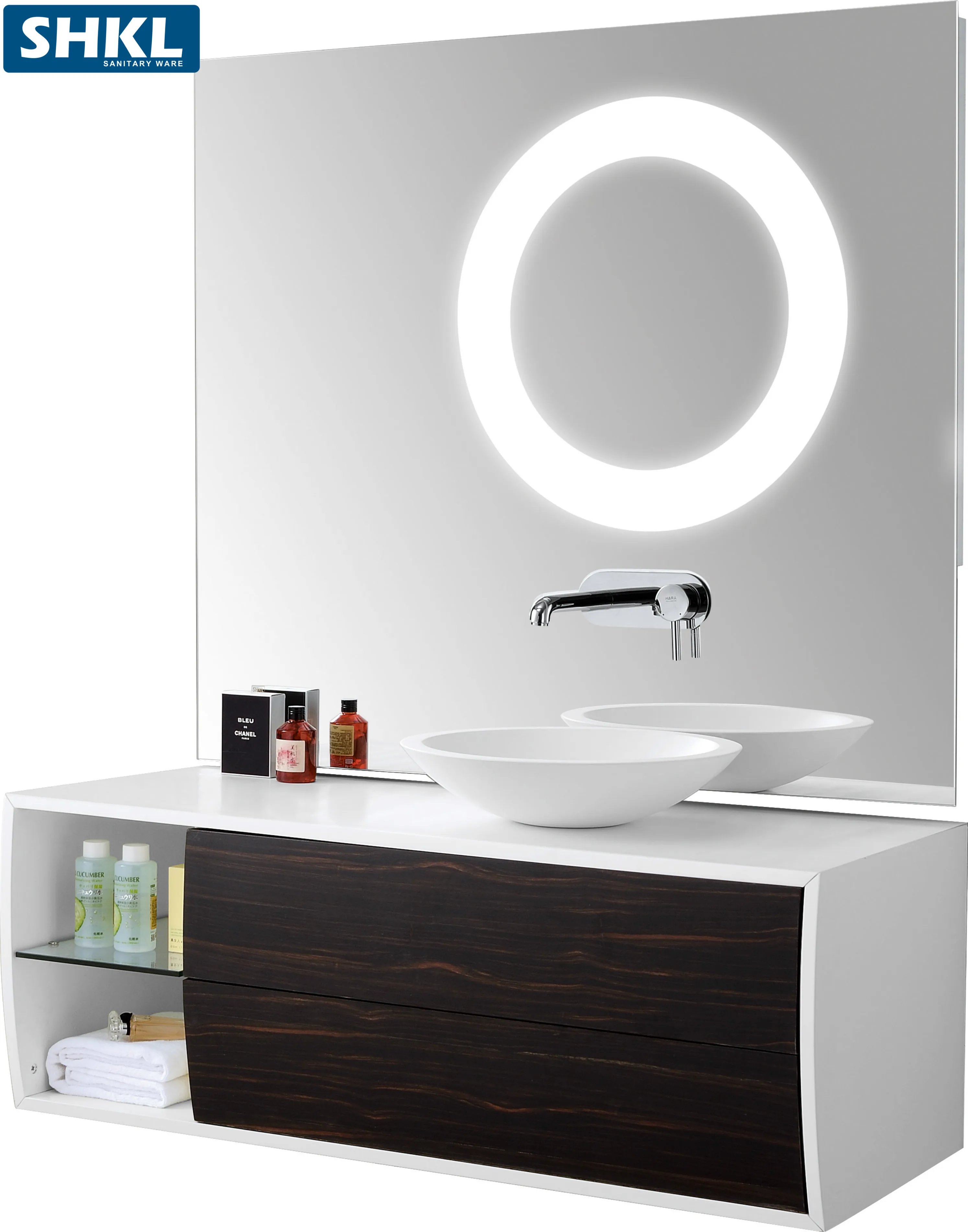 New European Modern Wooden Wall Hung Bathroom Vanity Combo Buy New European Modern Bathroom Vanity