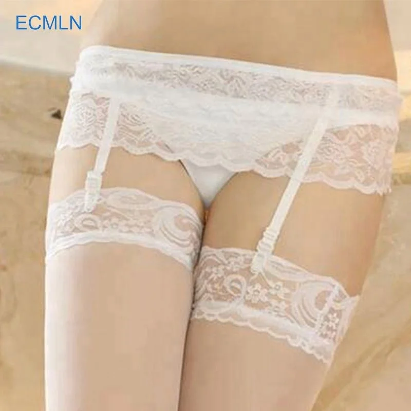 Lace Decorative Sexy Hot Mature Women Lingerie Suspender Garter Belt