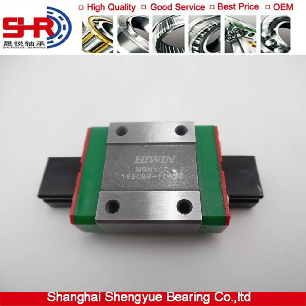 Original HIWIN Linear Block MGN12C MGN12H Mini Size Block for Miniature Device