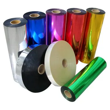 Colored Aluminum Foil Metallized PET Flim - Buy Colored Aluminum