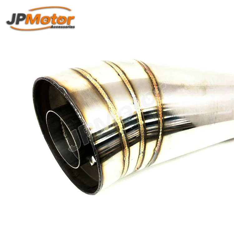 JPMotor Байк выполнять выхлопных нержавеющей стали мотоцикла глушитель выхлопной трубы