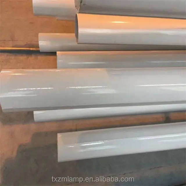 Octagonal Lighting Pole Street Light Lamp Garden Electric