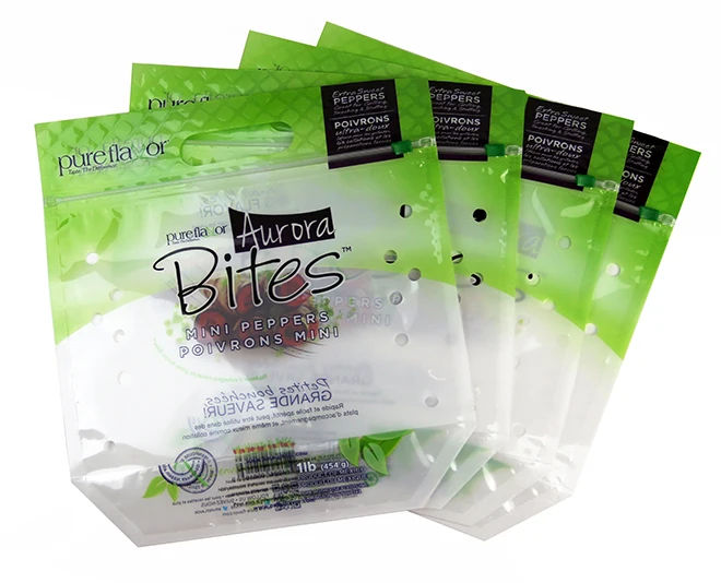 vegetable packaging bags