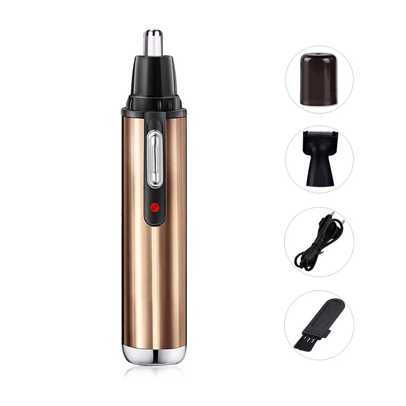 Машинка для удаления волос лазерный эпилятор мини машинка для стрижки волос в носу для мужчин с бакенбард бритва 2 в 1 машинка для стрижки волос в носу машинка для стрижки 2019