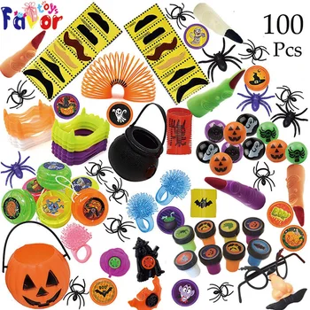 Halloween Party Favors Supplier 100 Pieces Halloween Party Set Toy For kids