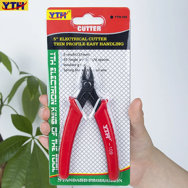 10 Pinces Coupantes Latérales 127mm - Mini Coupe-fil électronique - Pour Modélisme, Bijoux