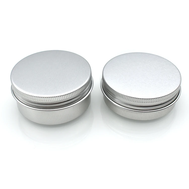 2 OZ 60g 10g 15g 20g 25g 30g 50g 80g 100g 150g 250g metal Aluminium cosmetic jar cans