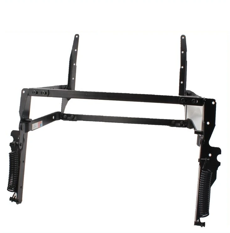 Easy to Build Black Convertible Hinge Diy Customized Length Flip Top Lift up Coffee Table Mechanism With Spring Assist