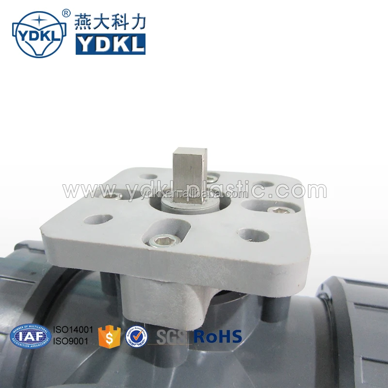 80mm of 3 Way and Compact Type Pvc Ball Valve