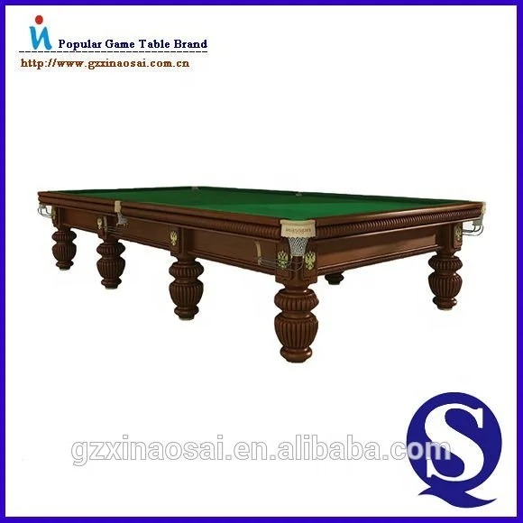 Горячие Дизайн снукер настольная игра с стальной подушки для продажи