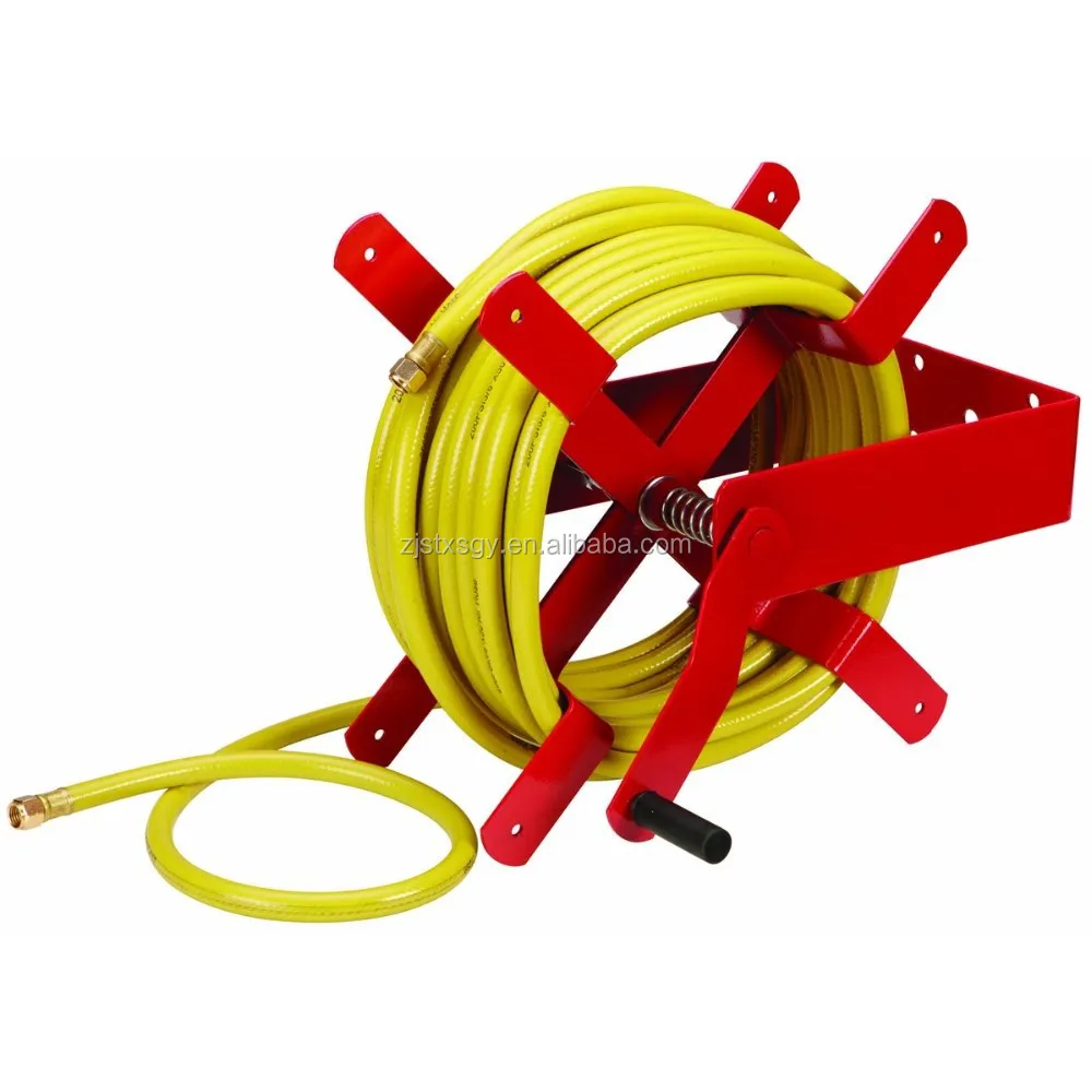 heavy-duty manual air hose reel for