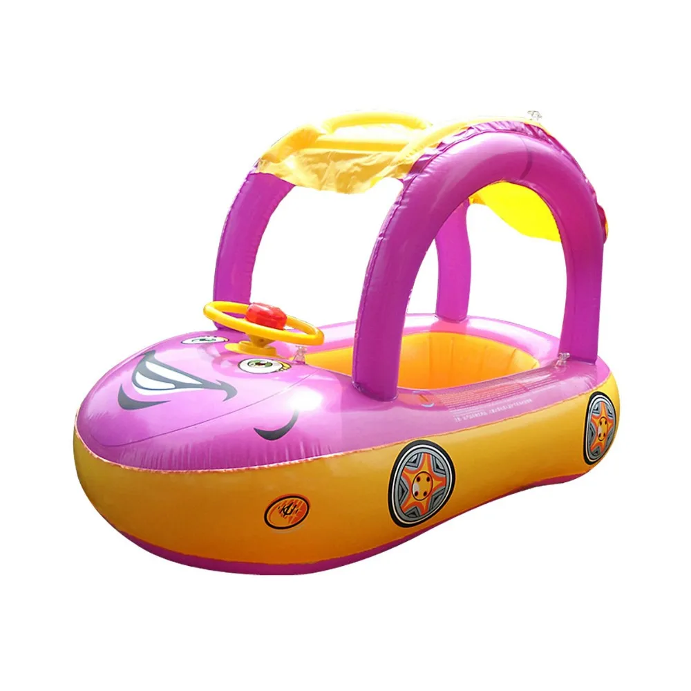 baby float ring with shade