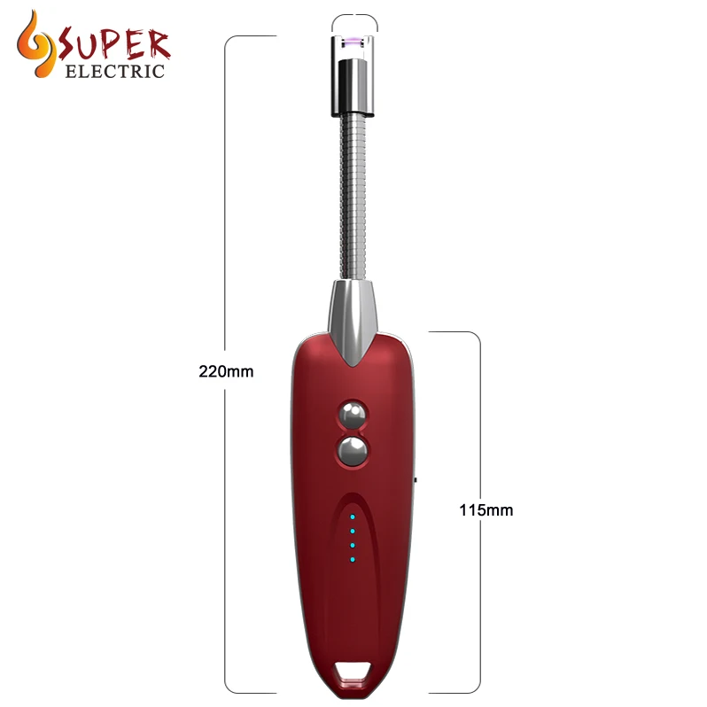 Новый дизайн plamas дуги USB кухонная зажигалка с холодильник магнит на многофункциональный для приготовления лампы в форме свечи гриль стилизованные под языки